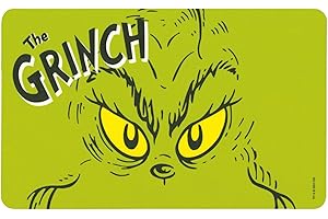United Labels Grinch - Planche à découper en résine - 23,5 x 14,5 cm - Passe au lave-vaisselle