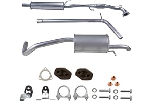 ‎FERROZ FERROZ EXPORT Export Ersatz Auspuff für VW Fox 5Z1, 5Z3 1.2 ab Bj. 2005, Auspuffanlage + Montagesatz