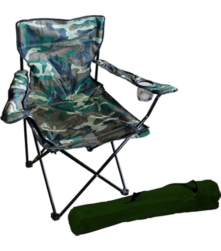 Sedia Da Pesca Pieghevole Verde Lime - Con Portabicchieri E Borsa Trasporto - Foto 13