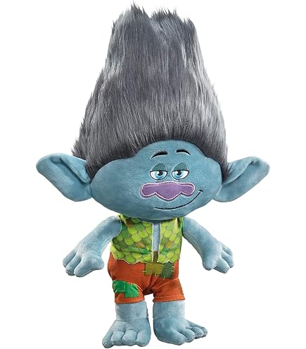 Peluche Trolls Poppy 35 Cm - DreamWorks - Douce Et Colorée - Pour Enfants Et Collectionneurs