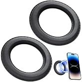Poeloisy Strong Adhesive Magnetic Phone Wall Mount | Premium PU Material, Stable Rotation, Compatible with Magnetic Cases and