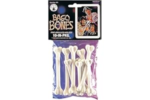 Rubie's Oficjalna torba O Bones Caveman Witch Doctor-Akcesoria, rozmiar uniwersalny, biały, 14 lat + Halloween