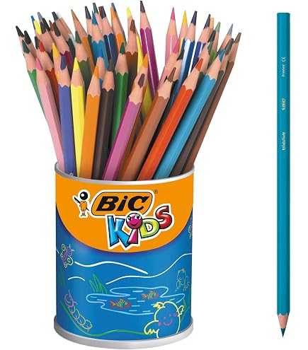 FEUTRE COLORIAGE BIC KIDS KID COULEUR POINTE MOYENNE ENCRE ULTRA-LAVABLE COLORIS ASSORTIS ETUI 36 UNITES