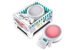 Rockit Zed 2.0 - Baby Vibration Sleep Aid & Red Night Light | Portable Infant Sleep Soother for Cots, Cribs & Moses Baskets | 6 Gentle Modes | Battery Powered