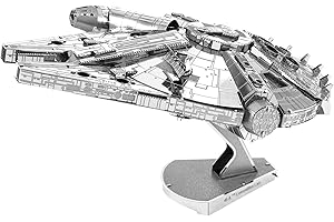 Metal Earth - 5061302 - Maquette 3D - Iconx - Star Wars - Millennium Falcon - 10,8 x 7,62 x 6,99 cm - 2 pièces