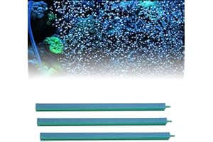 Yuemuop 3 Pièces Barres à Bulles d'air Diffuseurs Oxygène, Diffuseurs d'eau pour Aquarium, Air Stone Bulle Oxygen Diffuser Bar, Bulleur Aquarium pour Pompes à Air d'Aquarium