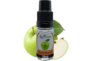 BIGFLAVOR Big Flavor Aroma Mela Verde - Formato da 10ml - di qualità alimentare - 1 pezzo singolo