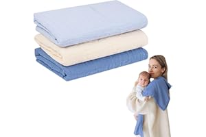 ‎FURORA BABY furora BABY Mulltücher Baby 80x80 cm XL groß | super Soft Musselin, Bio-Baumwolle, Oeko-TEX 100: schadstofffrei | Musselintücher Baby Spucktücher Mullwindeln, Mädchen, Junge, Neugeborene