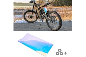 URLWALL Mud Flap Rear Fender for Sur Ron/Segway, Rear Shock Absorption Mud Guard, Rear Shock-Absorbing Dust Cover, Rear Shock Mudguards Protector for Light Bee X/S Segway X160 X260 (Blue)
