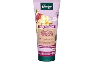 ‎KNEIPP Kneipp Aroma-Pflegedusche Lieblingsmensch - Duschgel mit natürlichen Extrakten aus Vanille und Bio Feige & pflegendem Mandelöl - 200ml