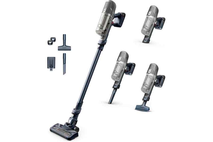 Rowenta X-Pert 6.60 Allergy, Powerful Wireless Vacuum Cleaner, Cordless Electric Broom with 0.55 L Dust Container, Easy to Clean, Up to 45 Min, 100 W, RH6836EO