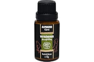 alphazoo Wutbändiger Fiori di Bach per Cani e Gatti 15 g, globuli Contro l'aggressività e la dominanza, calmante Naturale per domare ed equilibrare, Miscela di Fiori Secondo Il Dr. Bach