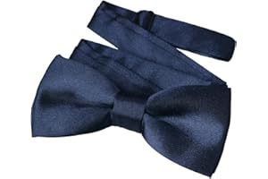 Miobo Papillon per bambini e ragazzi con fiocco già legato con chiusura a gancio e regolabile