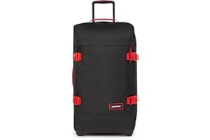 EASTPAK TRANVERZ L Valise, 79 x 40 x 33 cm, 121 L - Kontrast Scarlet, Rouge
