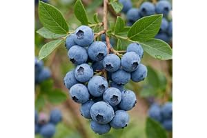 Blåbär Duke (Vaccinium corymbosum) - 2 Plantor - Naturliga | Växter från Holland, Vinterhärdiga Fleråriga Växter, Dekoration