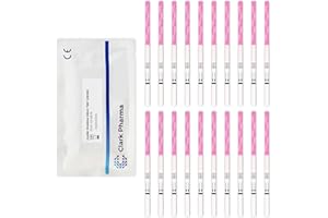 CLARK PHARMA 20 x Tiras de Prueba de Cannabis | Pruebas de Orina para Cannabis | Kit de Detección Rápida de Marihuana