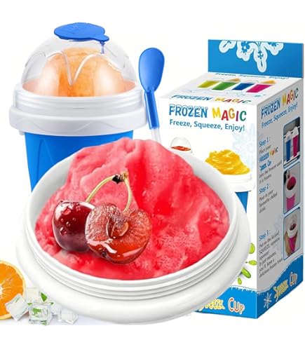 Lansls Slushy Maker - Magischer Eisbecher Für DIY Slush Getränke Zu Hause