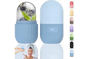 BEGOÑA ECHEGOYEN B-E ® Ice Roller | Rodillo Facial Hielo Silicona | Ice Roller Facial | Hielo Para la Cara Reutilizable | Skin Roller para Ojeras, Arrugas y Elasticidad (Azul)