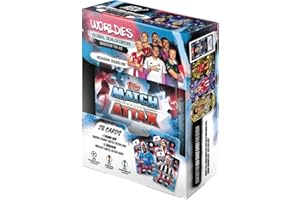 Topps UCC Match Attax 2025/26 - Mini Tin - Global Goalscorers - contains 28 Match Attax cards plus a random Star Boy LE and 3 exclusive 'Worldies' LE cards.
