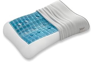 Technogel Poduszka, Pianka Memory, Biały, 13 cm