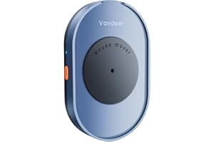 VAYDEER Undetektierbarer Maus Jiggler mit ON/Off-Schalter Mouse Mover Simulator, Treiberfreie Mausbewegung, Simulation für Computer-Erwachen