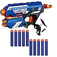 SHUDAUSHI® Xplore The Unexplored Manual Soft Bullet Gun Toy with Pack of 10 Soft Foam Bullets and 10 Suction Darts, Blaze Storm Hot Fire Toy Gun Target Gun Battle Fight Game for Kids Boys Best Gift