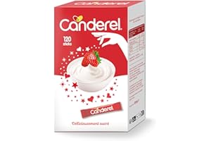 Canderel - Sucralose - Sticks - Faible teneur en calories - Édulcorant | 120 sticks | 120g