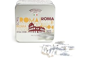 Filtri pipa carbone attivo Savinelli - Limited Edition Roma 2023 (6mm, 100 pezzi)