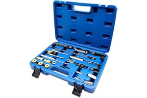 Wvoillty Kit D'extraction D'injecteurs, Compatible Avec VW Audi Les Moteurs à Essence et Diesel, Pour 1.4 1.6 1.8 2.0 2.7 3.0 3.2 3.6 V6 4.2 V8 FSI TSI, Pour TDI 4 Cylindres 8 V et 16 V