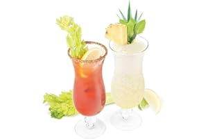 Final Touch Hurricane GG5302 Lot de 2 verres à cocktail