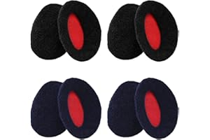 SAIIURV 4 Paar Earbags Ohrenwärmer Damen Herren, Winter Ohrenwärmer Flaumig Ohrwärmer Gefüttert, Warme Ohrenschützer Schutz vor Wind Kälte