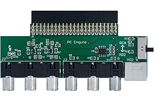 Mcbazel RGBS Video Booster Audio Signal Output Board for NEC PC Engine/TurboGrafx-16 Console