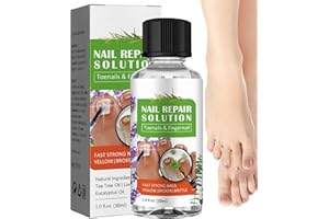 Eayoly Soluzione Extra per i Funghi ai Piedi | Soluzione antimicotica per Unghie dei Piedi - Indurente per Unghie per Unghie Sottili e cuticole screpolate con vitamina E e Olio di per la Cura