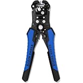 Klein Tools K&uuml;&ccedil;&uuml;k 11061 Selbstnachstellende kablo sıyırıcı/Schneider, mavi/siyah