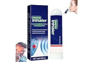 AUMUDE Techsilen for Tinnitus, Techsilen for Tinnitus, Natural Nasal Inhaler, Tinnitus Relief for Ringing Ears, Tinnitus Inhaler Relief for Ringing Ears (1Pcs)