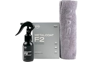 Nasiol MF2 | Ceramic Coating Spray for Car Paint Protection | Quick Nano Coating Kit with Gloves| High Gloss, Anti Scratch, Hydrophobic Lasts for 6 Months | Durable Than Paint Sealant and Wax | 50 ml