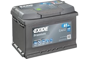 EXIDE TECHNOLOGIES EXIDE Premium EA612 Batterie de Voiture 61Ah 600A
