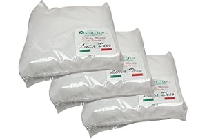 SEAT FLOR Arena de colores para decoración de jarrones, 0,5 mm, bolsa de 3 kg (25 colores disponibles) (blanco)