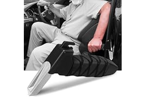 NINEMAX Soporte Coche Personas Mayores Soporte Coche Asistente, Manija De Asistencia Car 1Pc con Cuchilla para Disabled, Fácil de Usar(Ferroso)