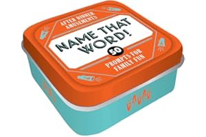CHRONICLE BOOKS After Dinner Amusements Name That Word!: 50 Prompts for Family Fun