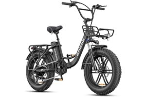 ENGWE Bicicletta Elettrica Adulto, 20'' ×4.0'' Fat Tire Bici Elettrica per Donna, 7 Velocità, 250W Batteria Rimovibile 48V 13Ah Autonomia bis zu 120 km L20/L20 BOOST
