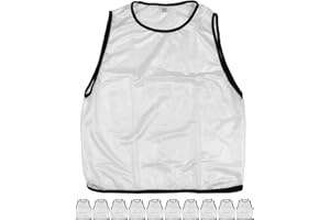 ‎SPORTIKEL24 SPORTIKEL24 11 Trainings-Leibchen für Erwachsene – zum Markieren von Mannschaften – Sport Bibs ohne Logo – Kennzeichnungshemd für Damen & Herren