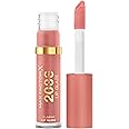 Max Factor 2000 Calorie Lip Glaze Pink Fizz, Full Shine Lip Gloss, Nourishing with Hyaluronic Acid & Squalane, Instant Plump, Non-Sticky, Vanilla-Milk Scent, Fuller Looking Lips