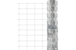 casa pura Grillage Cloture - Cercado para mascotas | Malla de oveja, caza, cabra, perro | Rollo de protección de 50 m | Diferentes alturas – 100 cm x 50 m