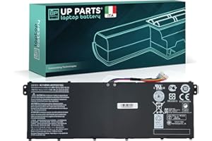 UP PARTS Batteria Compatibile con Acer AC14B13J, AC14B18J, AC14B3K (11.4V, 3220mAh, 36.7Wh) per Laptop Portatile Aspire ES1-111, ES1-311, Aspire ES1-131, Aspire ES1-331, Aspire ES1-531 (AC14B13J)