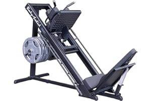 Body-Solid GLPH-1100 Beinpresse 45° Hackenschmidt, 30mm - oder 50mm Scheibenaufnahme