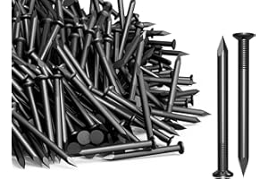 KGGZKG 80 Pièces de Clous Pointe 20mm Acier Clous en Béton pour Tableaux Petits Clous Muraux pour Murs Clous Cadres Clous Bois Clous pour Briques Accrocher Clous en Bois Galvanisés