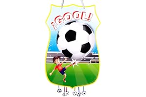 CHEERSET Pignatta Calcio Compleanno Grande - Decorazione Feste per Bambini e Bambine - Pignatte Grandi da Riempire con Giocattoli e Dolcetti