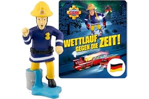 tonies Hörfigur für Toniebox, Feuerwehrmann Sam – Wettlauf gegen die Zeit!, Hörspiel mit 5 Geschichten für Kinder ab 3 Jahren, Spielzeit ca. 60 Minuten