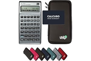 HP 17bll+ con Custodia Protettiva WYNGS inclusa Nero - Calcolatrice Scientifica - Pacchetto Base (Tedesco)